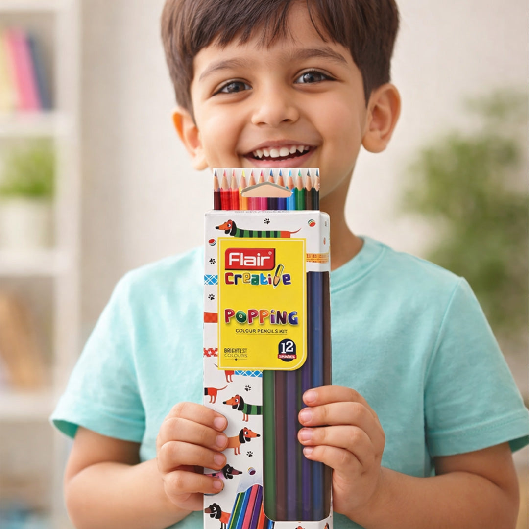 Flair Creative Series Popping Colour Pencils Kit