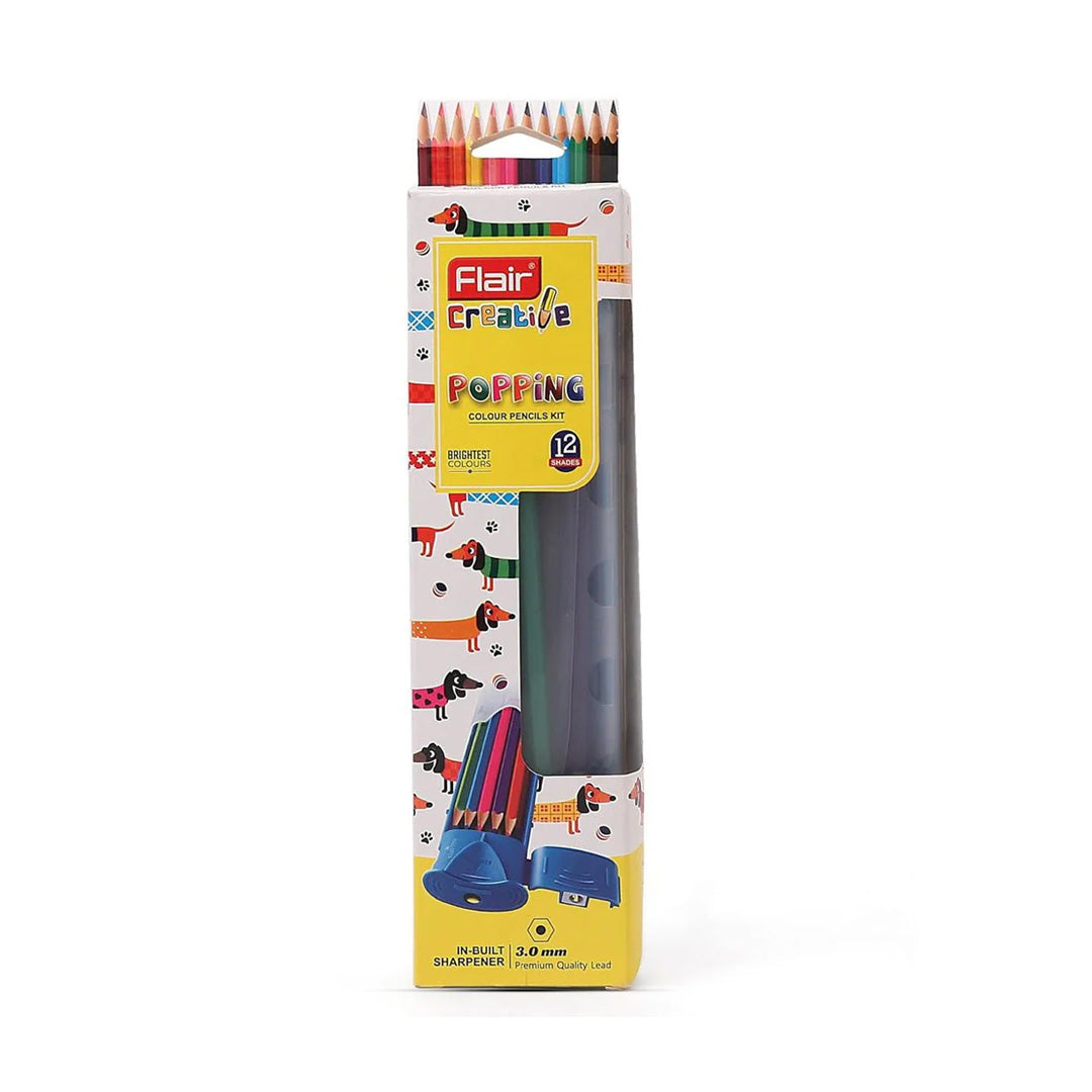 Flair Creative Series Popping Colour Pencils Kit