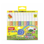 Flair Creative Silky Gel Crayons Set