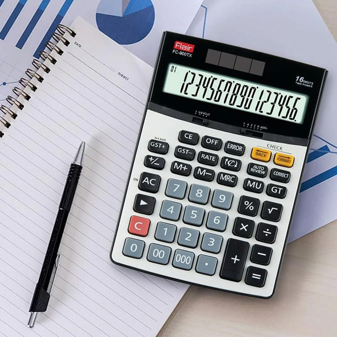 Flair Electronic Calculator  (FC-900TX)