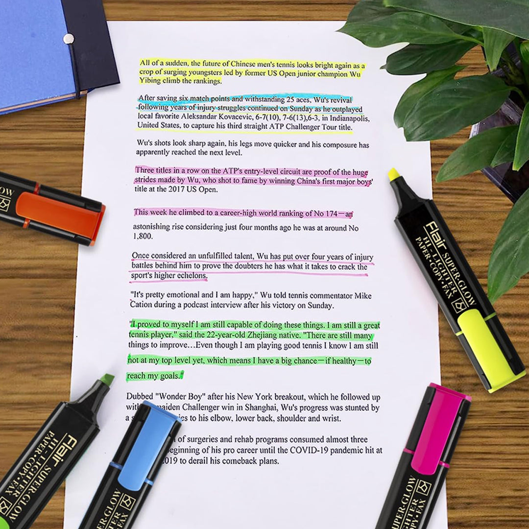 Flair Super Glow Highlighter Set