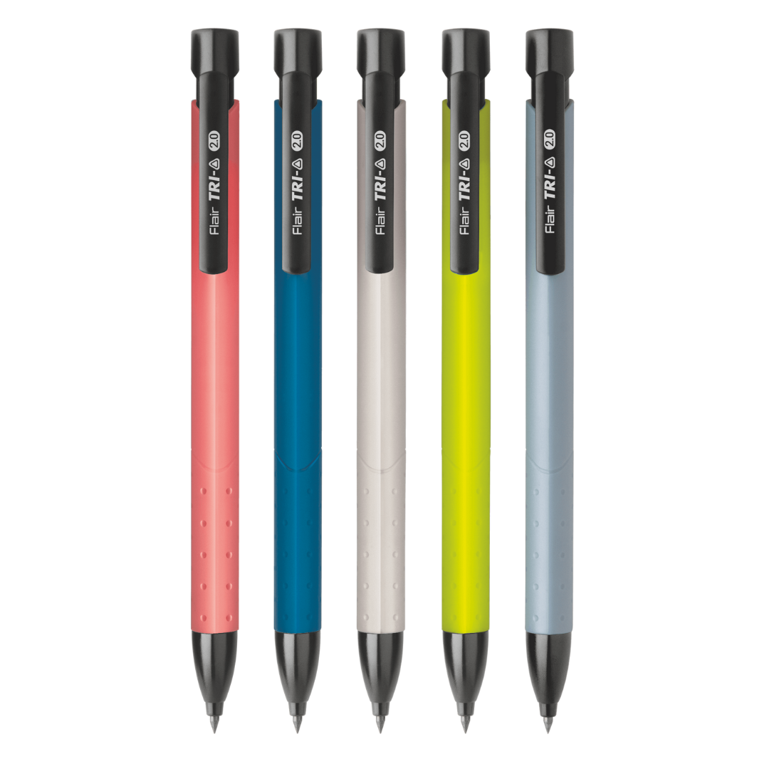 Flair Trio 2.0mm Mechanical Pencil With Lead Tube