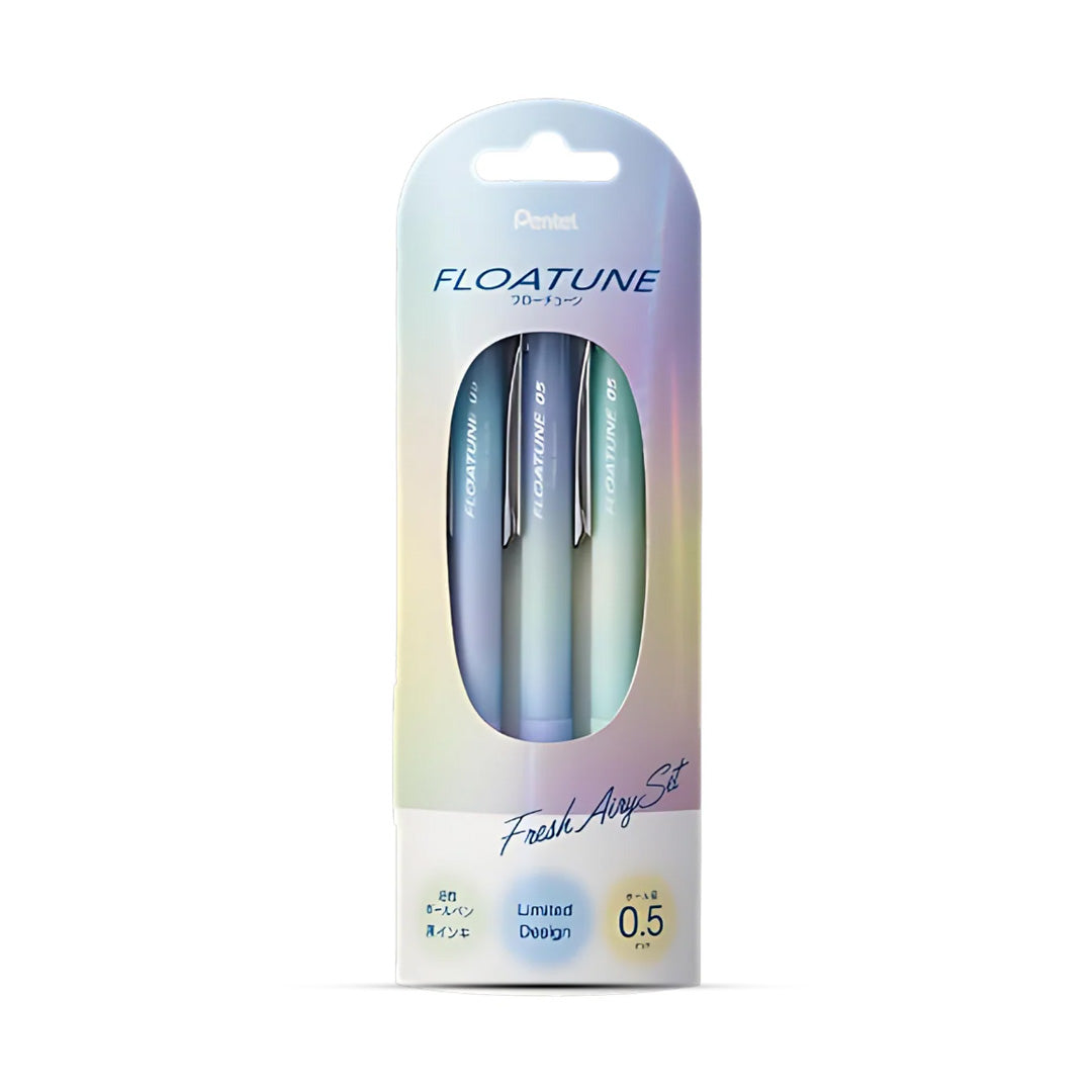 Pentel Floatune Airy Design Set Ballpoint Pen Set