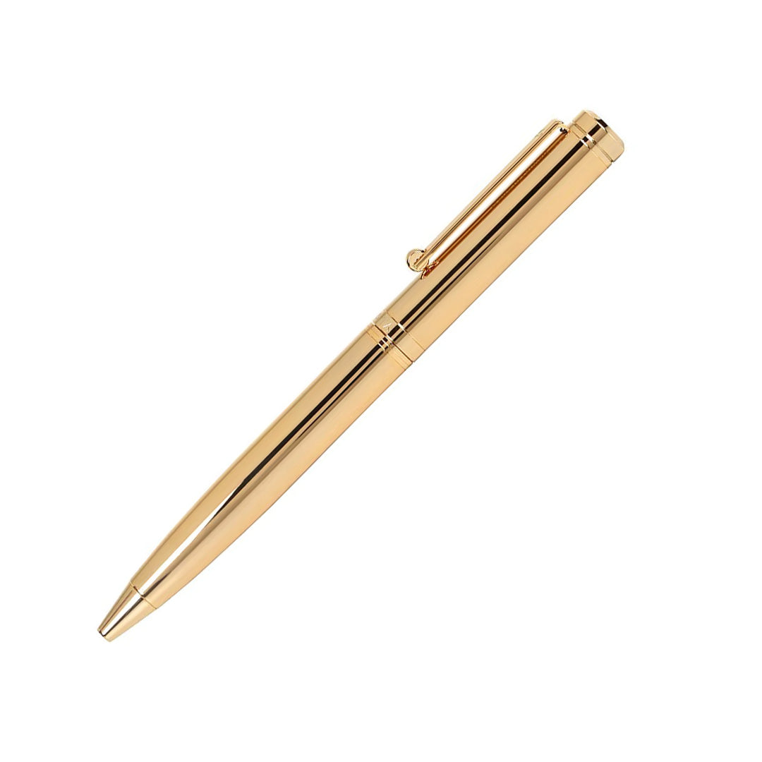 Arista Ballpoint Pen With Gold Chrome Table Clock