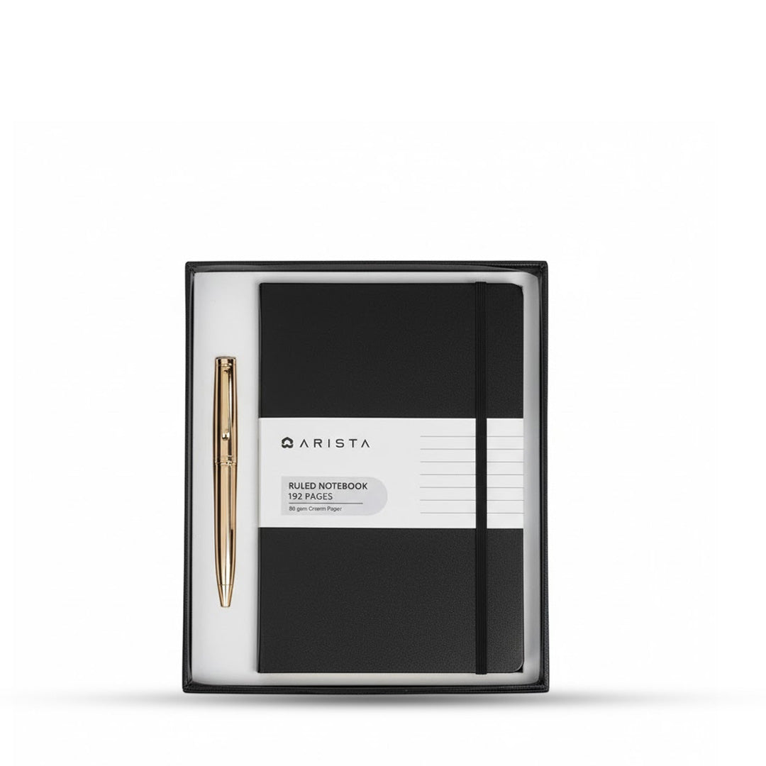 Arista Ballpoint Pen With A5 Note Book