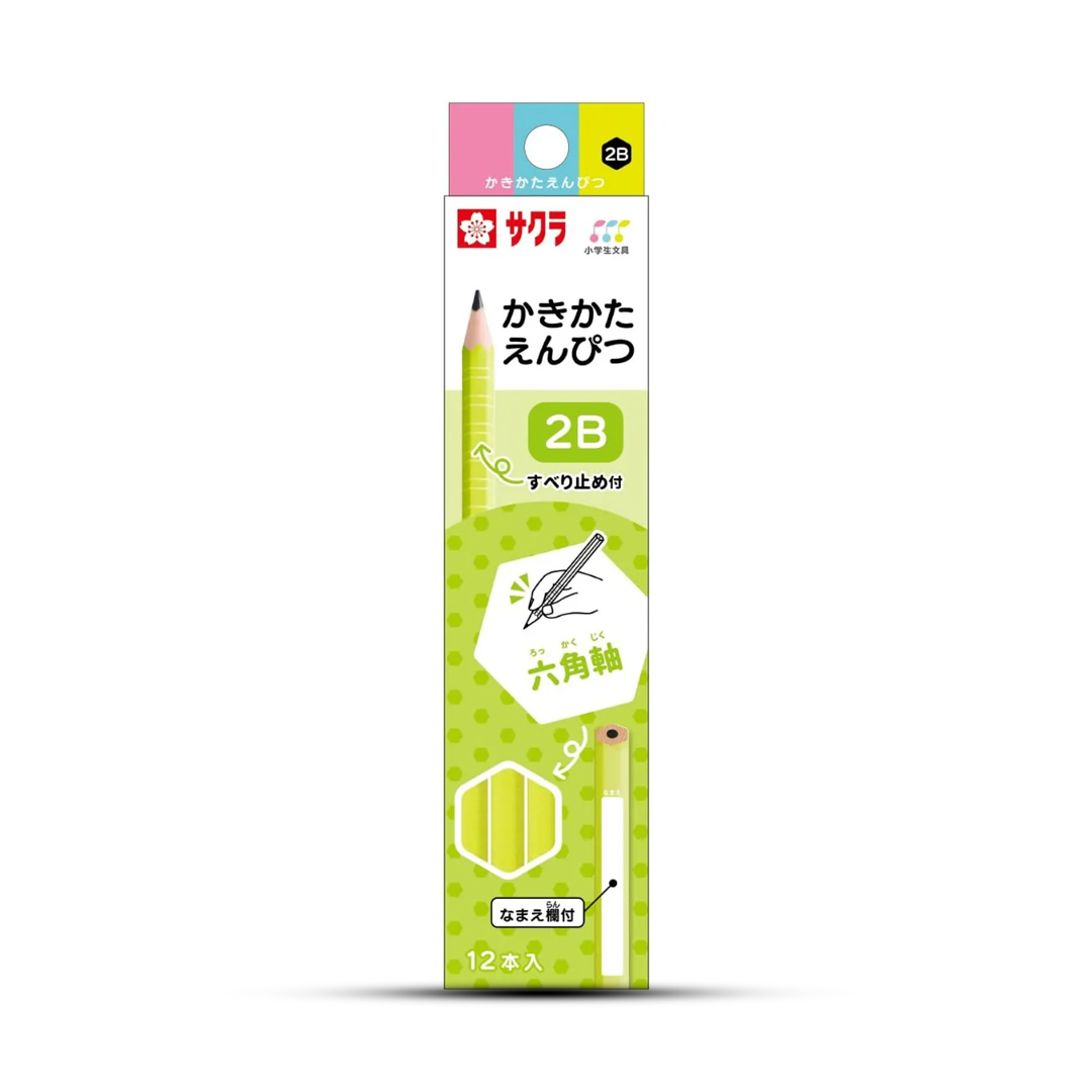 Sakura Kakikata Hexagon Pencil Set
