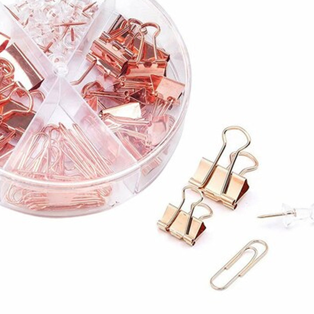 Guangbo Rose Gold Mixed Box Clip