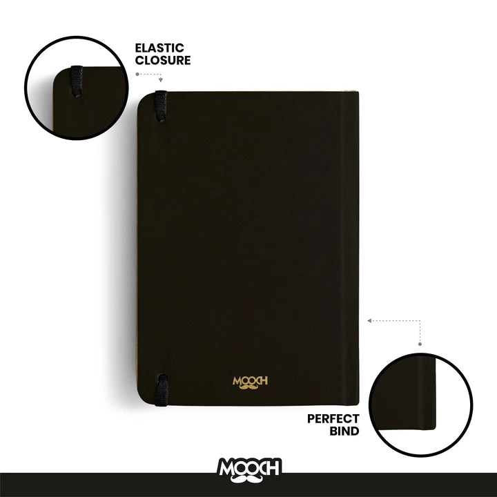 Mooch Diary Handcrafted  For Your Stories -A5 (khaki Paper)