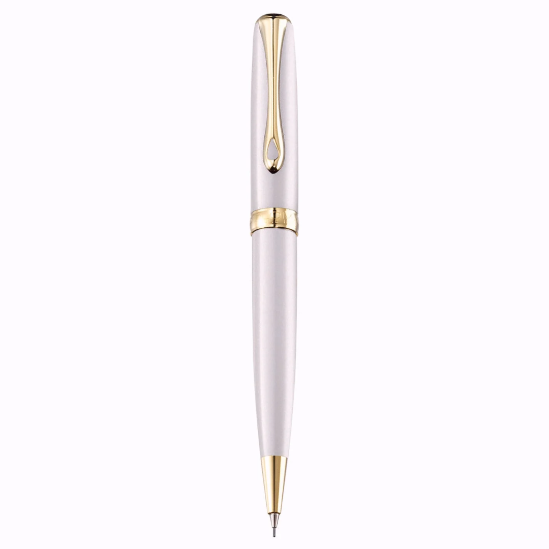 Diplomat Excellence A2 Pearl White Gold Mechanical Pencil D40219050