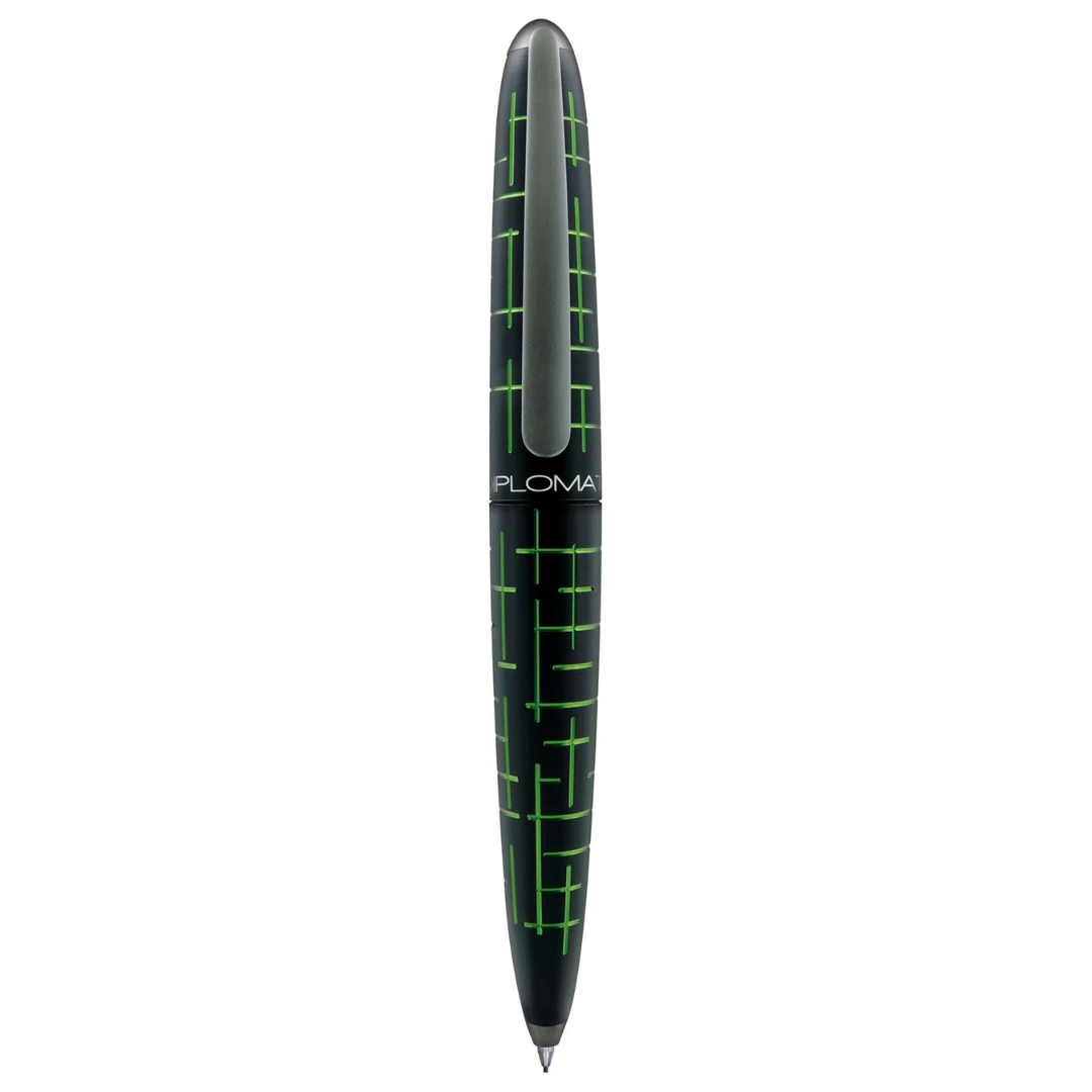 Diplomat Elox Matrix Black/Green Mechanical Pencil