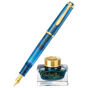 Pelikan Special Edition Classic M200 SE Golden Lapis Fountain Pen Set