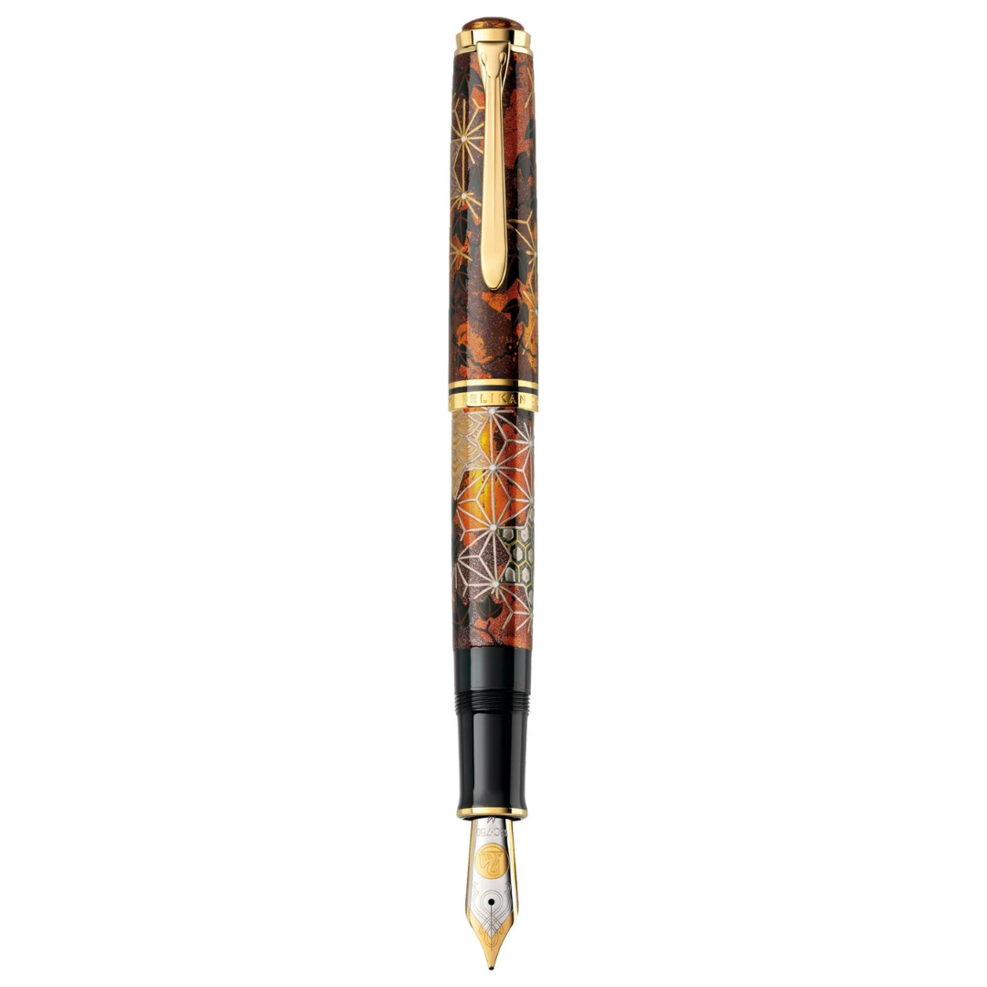 Pelikan  Limited Edition Souveran M1000 Maki-E Ivy & Komon Fountain Pen