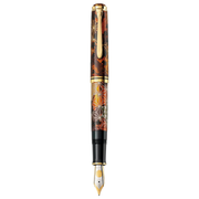 Pelikan  Limited Edition Souveran M1000 Maki-E Ivy & Komon Fountain Pen