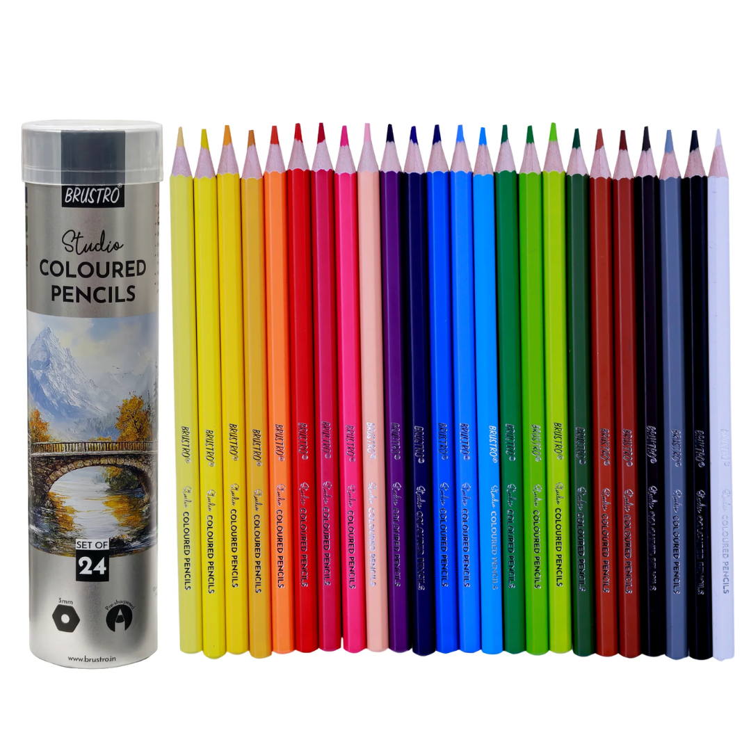 Brustro Studio Coloured Pencils Set
