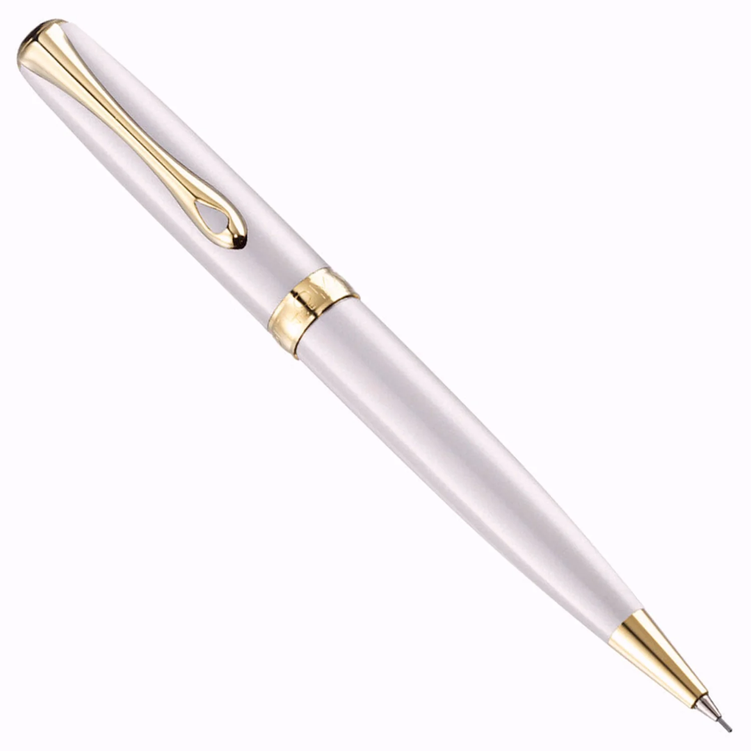Diplomat Excellence A2 Pearl White Gold Mechanical Pencil D40219050