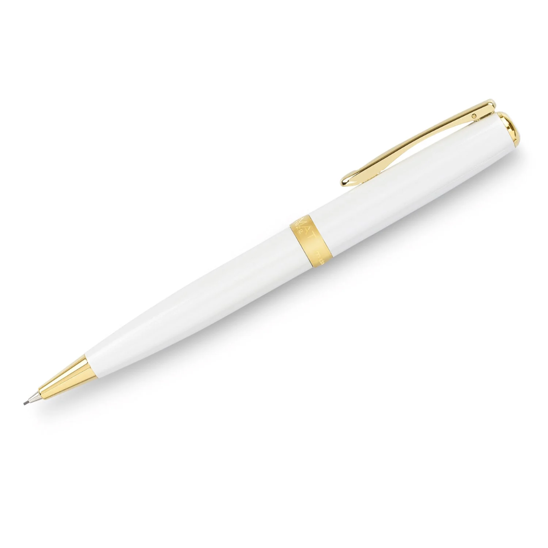 Diplomat Excellence A2 Pearl White Gold Mechanical Pencil D40219050