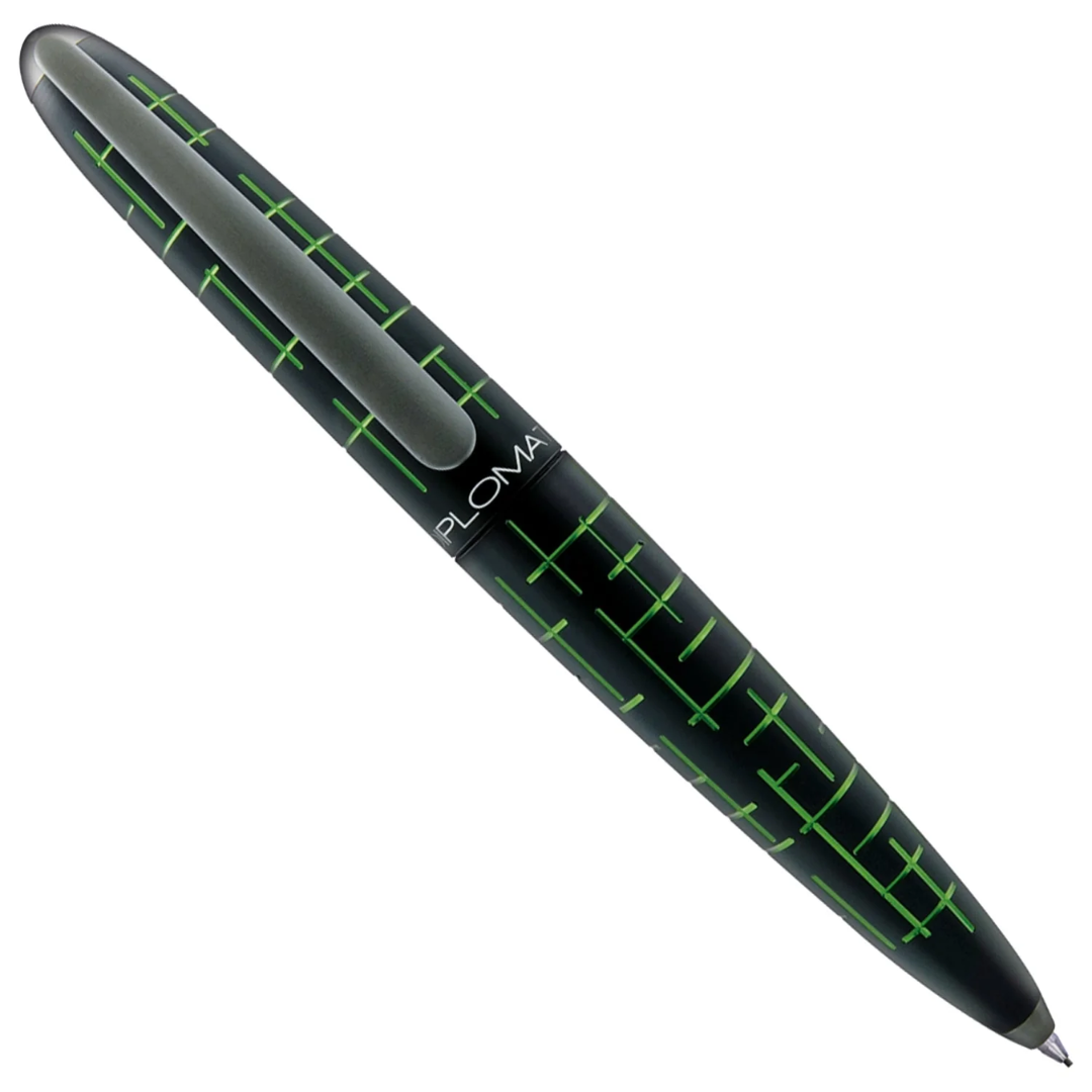 Diplomat Elox Matrix Black/Green Mechanical Pencil