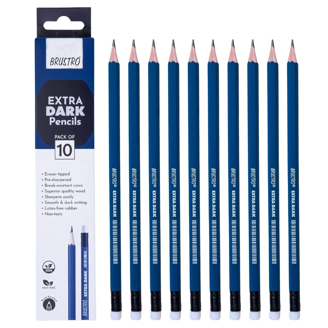Brustro Extra Dark Pencils Set
