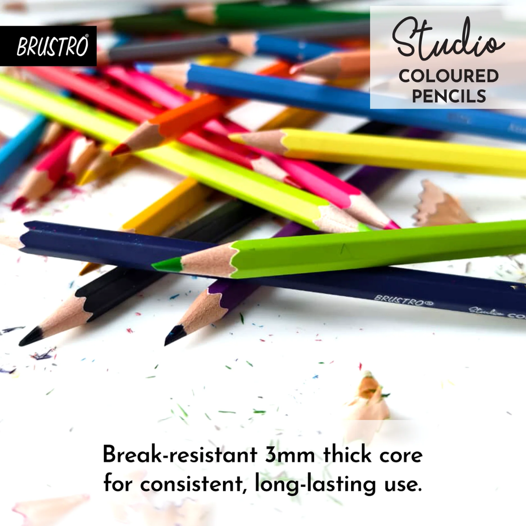 Brustro Studio Coloured Pencils Set