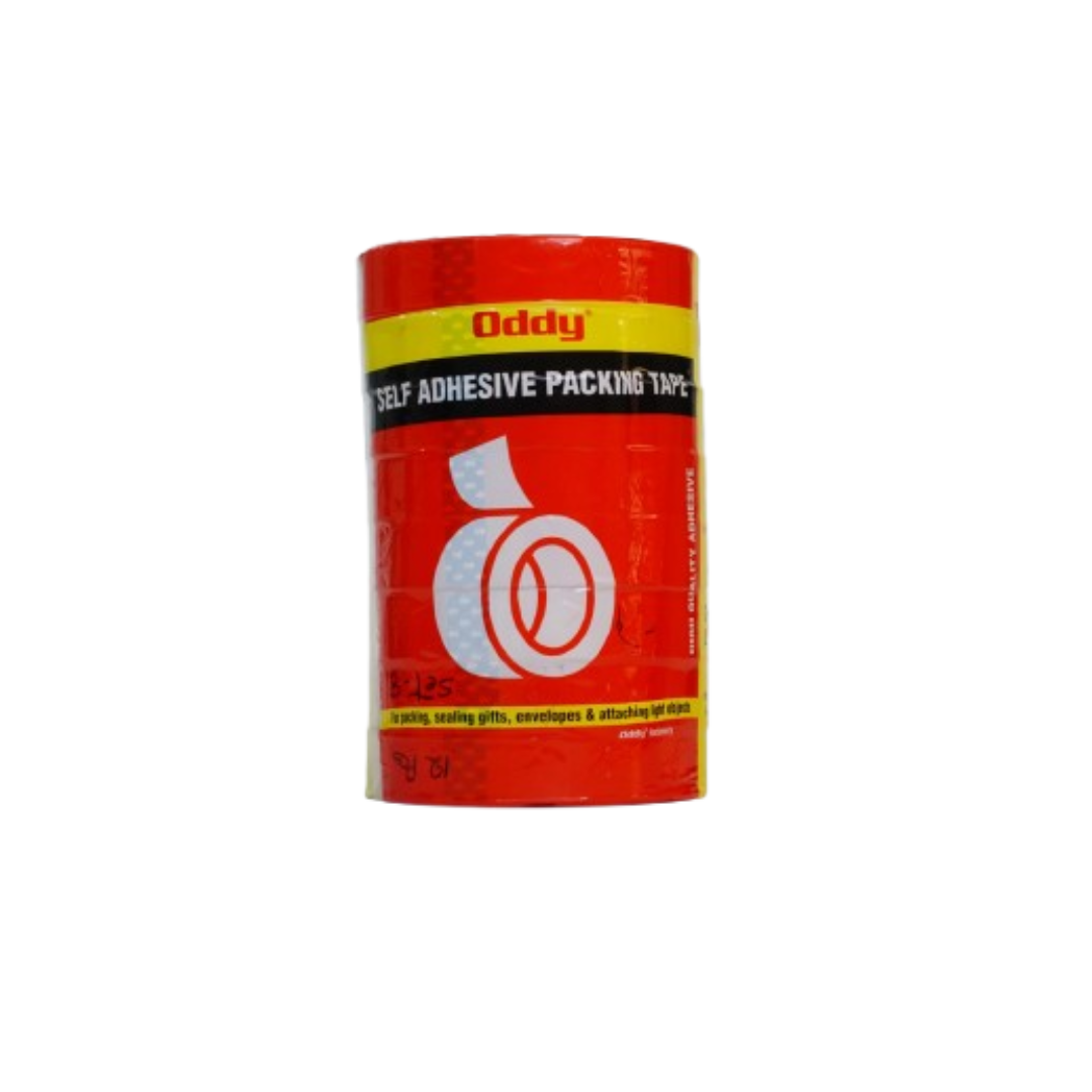 Oddy Self Adhesive Packing Tape-Pack of 8