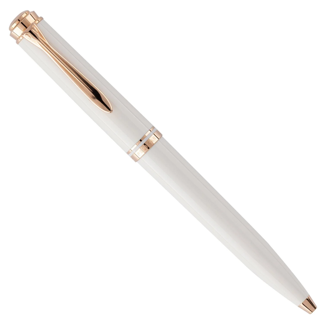 Pelikan  Special Edition Souveran K600 White Rose Gold Ballpoint Pen 300014588