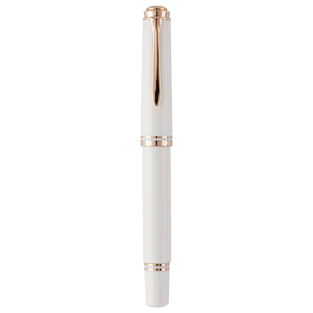 Pelikan  Special Edition Souveran M600 White Rose Gold Fountain Pen