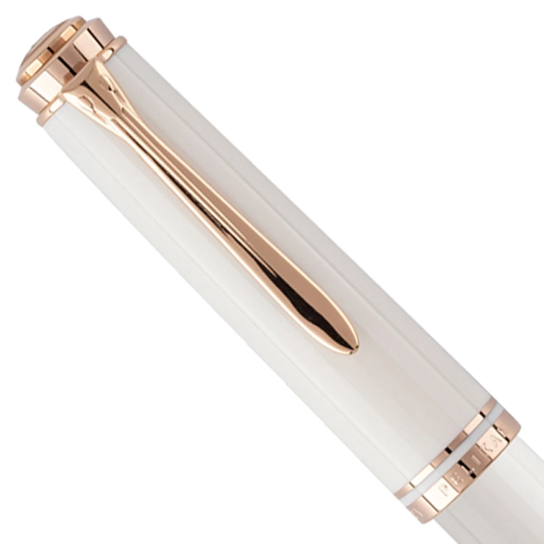 Pelikan  Special Edition Souveran M600 White Rose Gold Fountain Pen