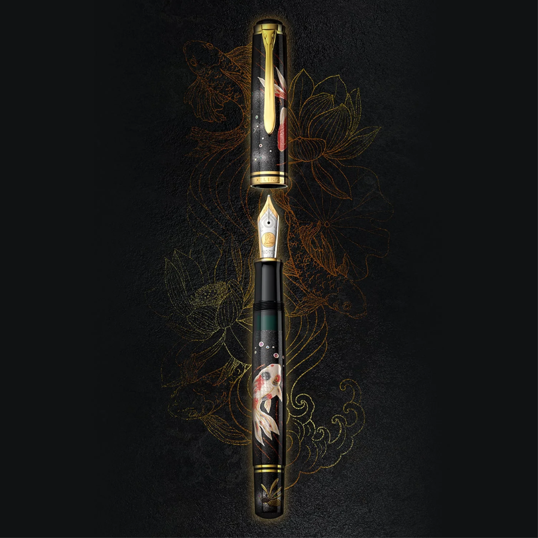 Pelikan Limited Edition Souveran M1000 Maki-e Goldfish Fountain Pen