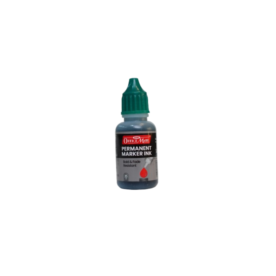 Soni Officemate Permanent Marker Refill Ink