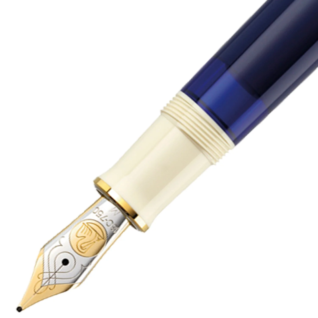Pelikan  Special Edition Souveran M800 Cream Blue Fountain Pen