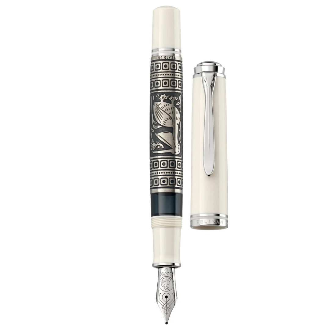 Pelikan Special Edition  Toledo M910 White Fountain Pen