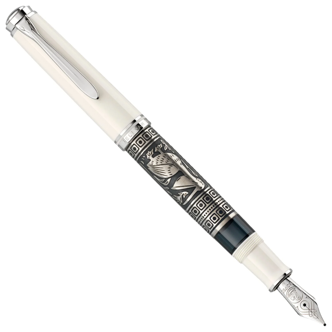 Pelikan Special Edition  Toledo M910 White Fountain Pen