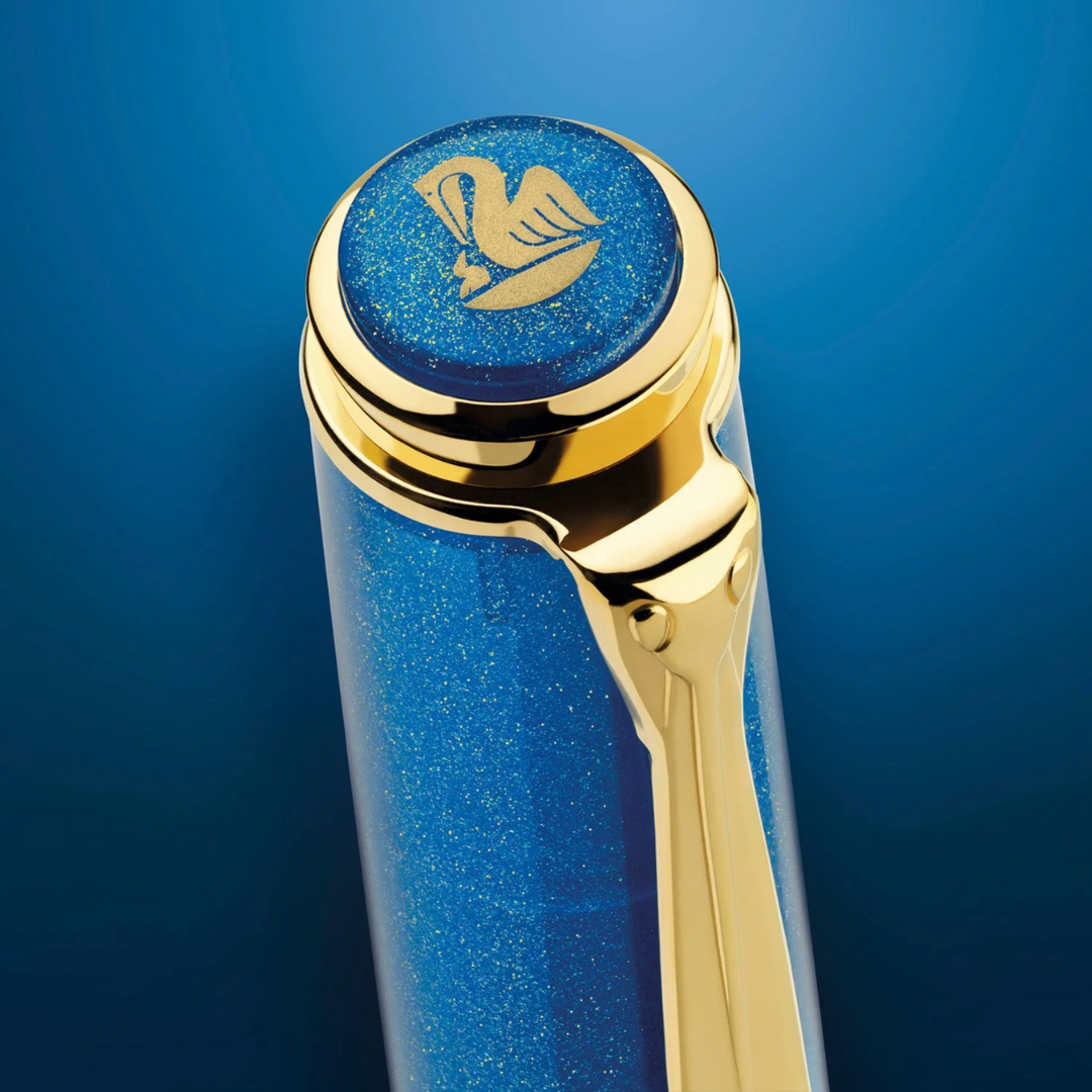 Pelikan Special Edition Classic M200 SE Golden Lapis Fountain Pen Set