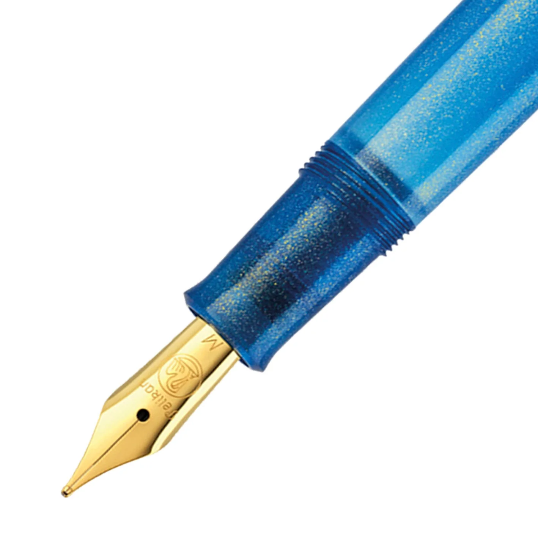 Pelikan Special Edition Classic M200 SE Golden Lapis Fountain Pen Set