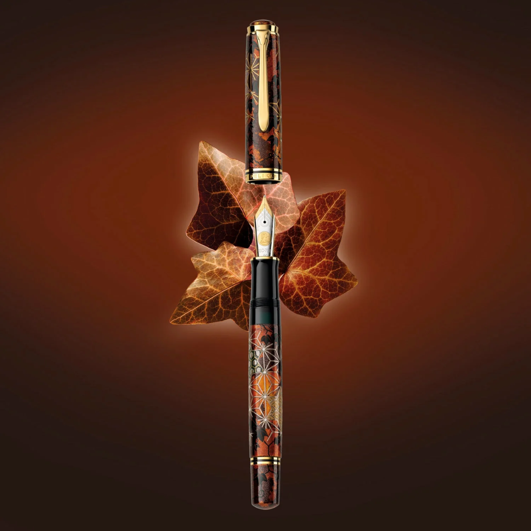 Pelikan  Limited Edition Souveran M1000 Maki-E Ivy & Komon Fountain Pen