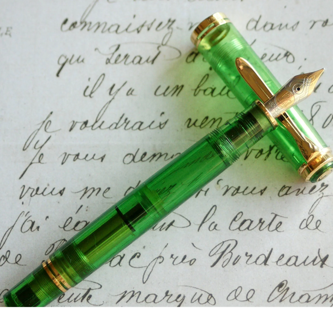 Pelikan Special Edition Souveran M800 Green Demostrator Fountain Pen