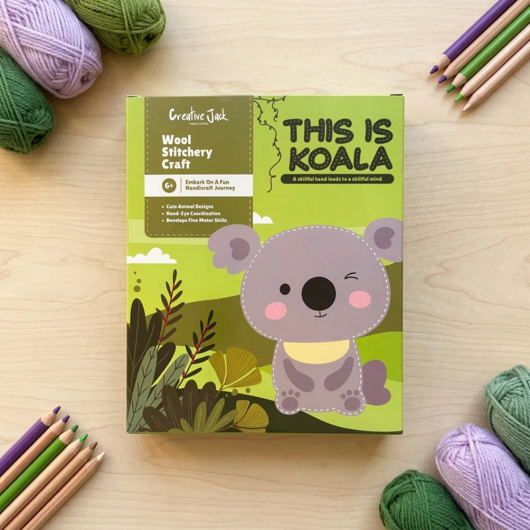 Creative Jack This is  Wool Stitchery DIY Kit