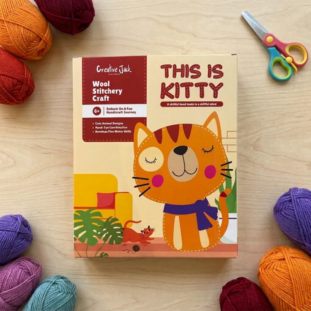 Creative Jack This is  Wool Stitchery DIY Kit