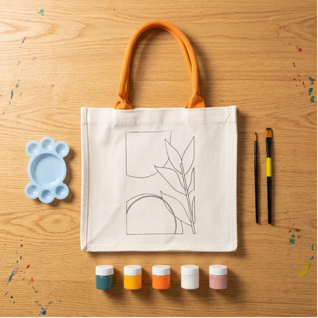 Creative Jack Tote Bag Painting Kit