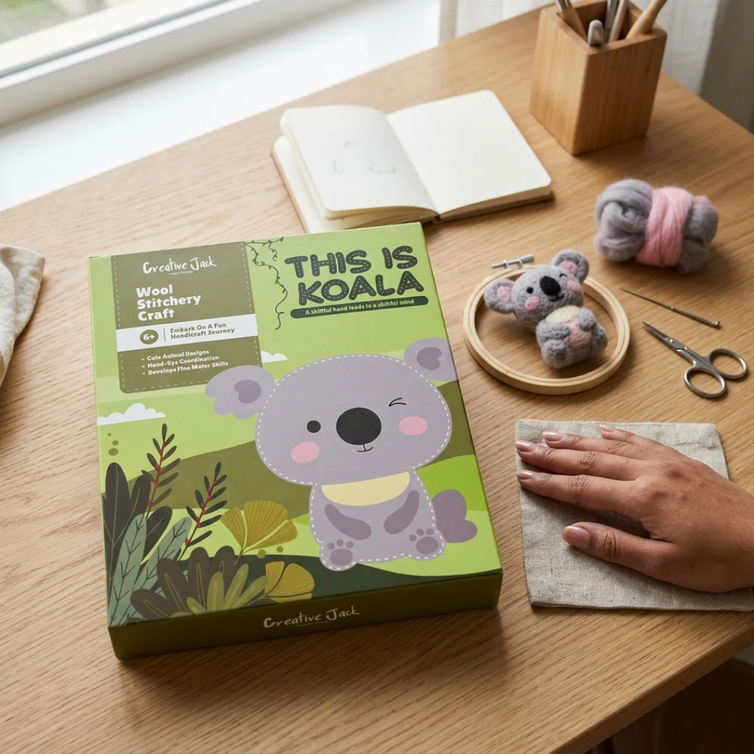 Creative Jack This is  Wool Stitchery DIY Kit
