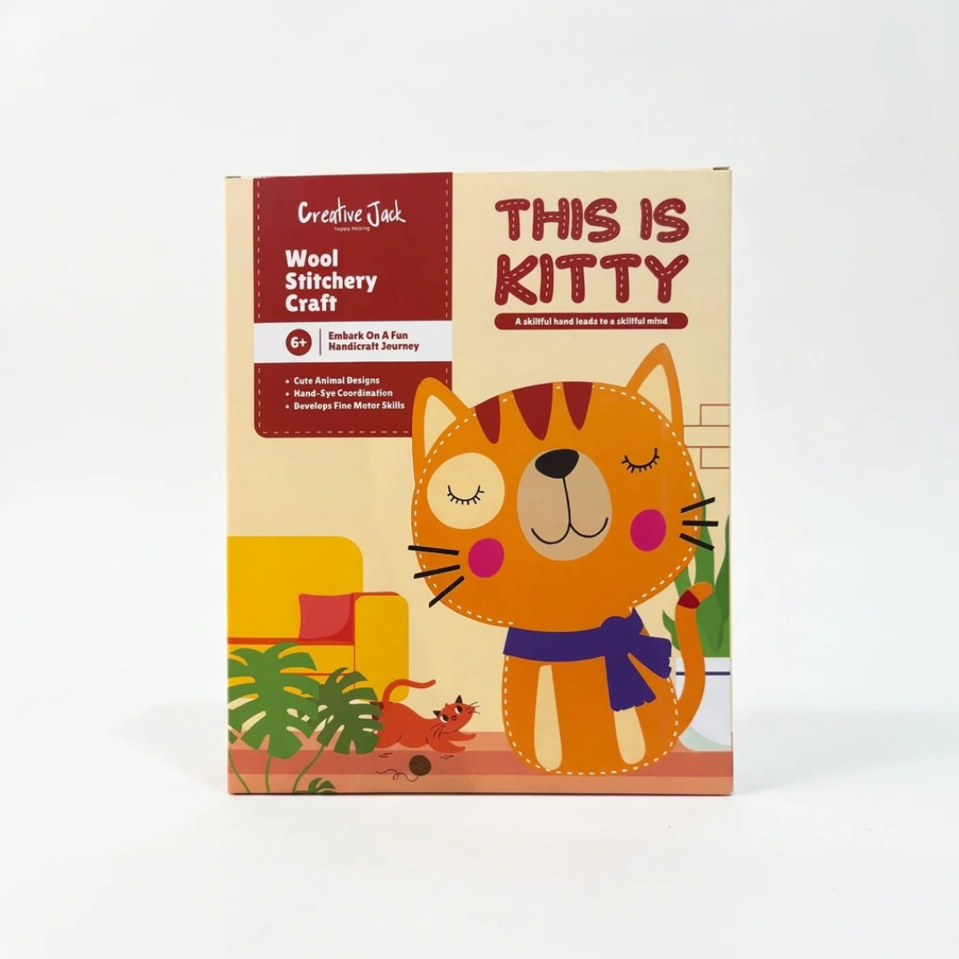 Creative Jack This is  Wool Stitchery DIY Kit