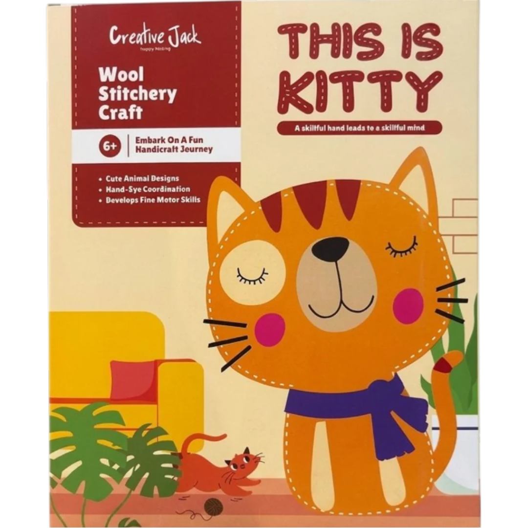 Creative Jack This is  Wool Stitchery DIY Kit