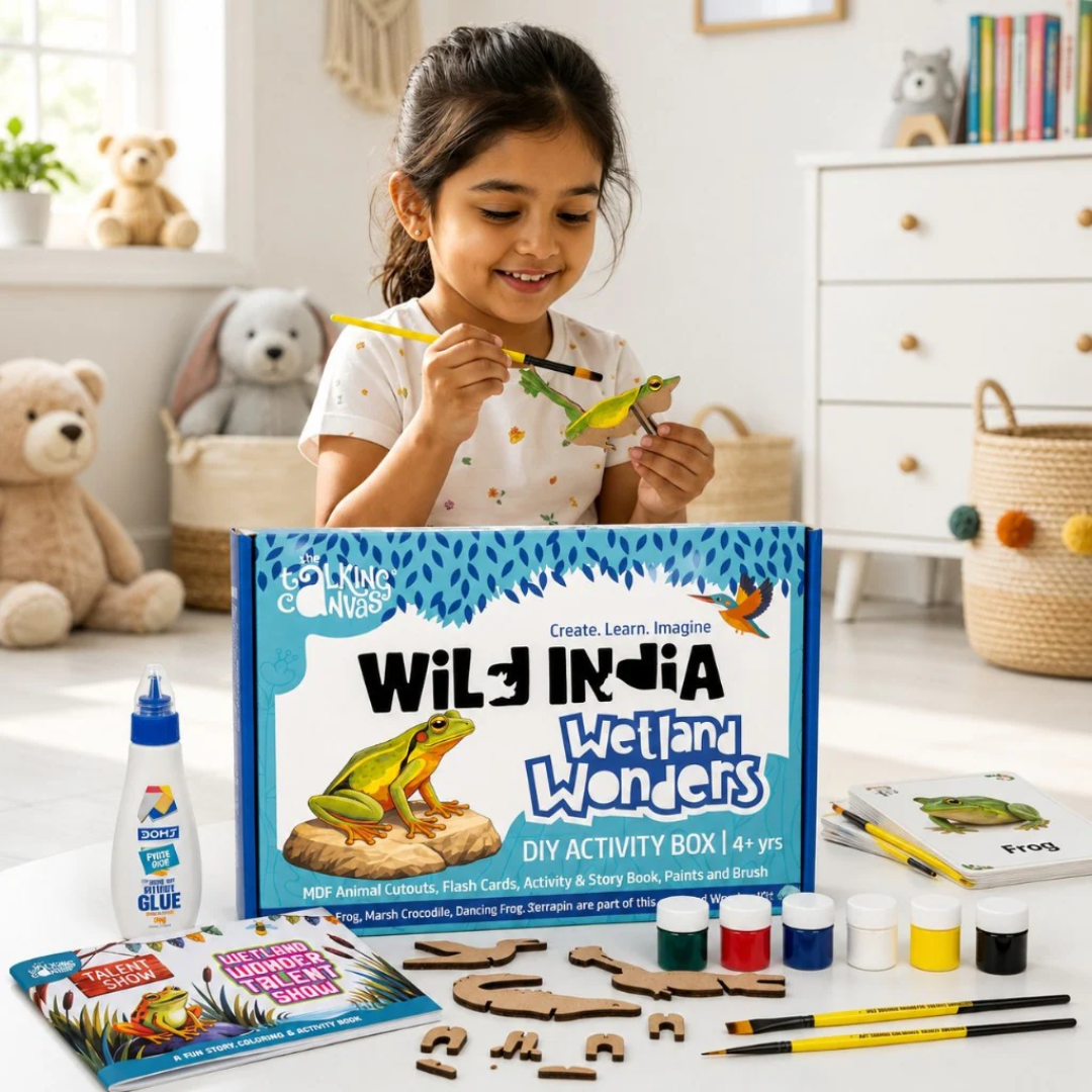 The Talking Canvas Wild India DIY Kit