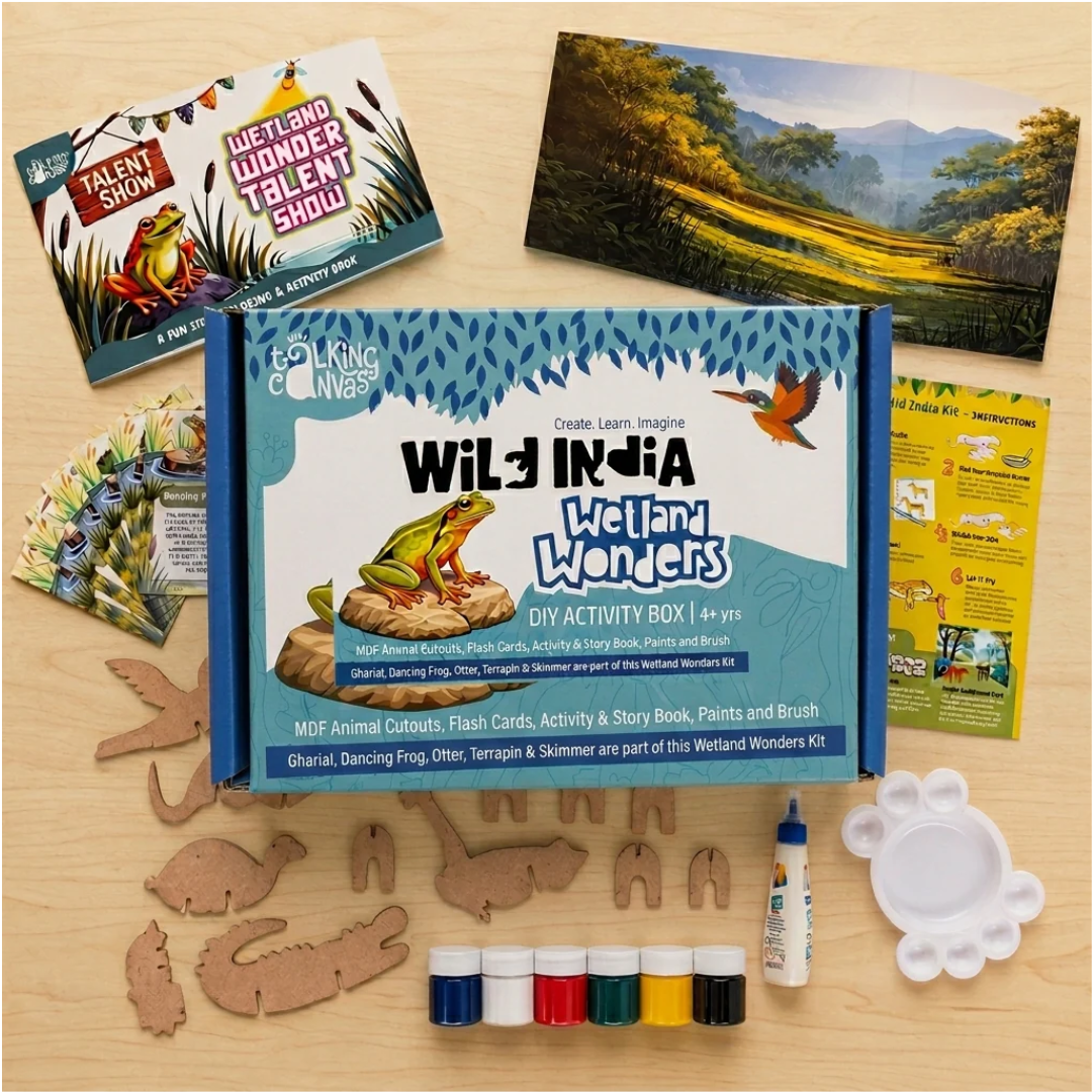 The Talking Canvas Wild India DIY Kit