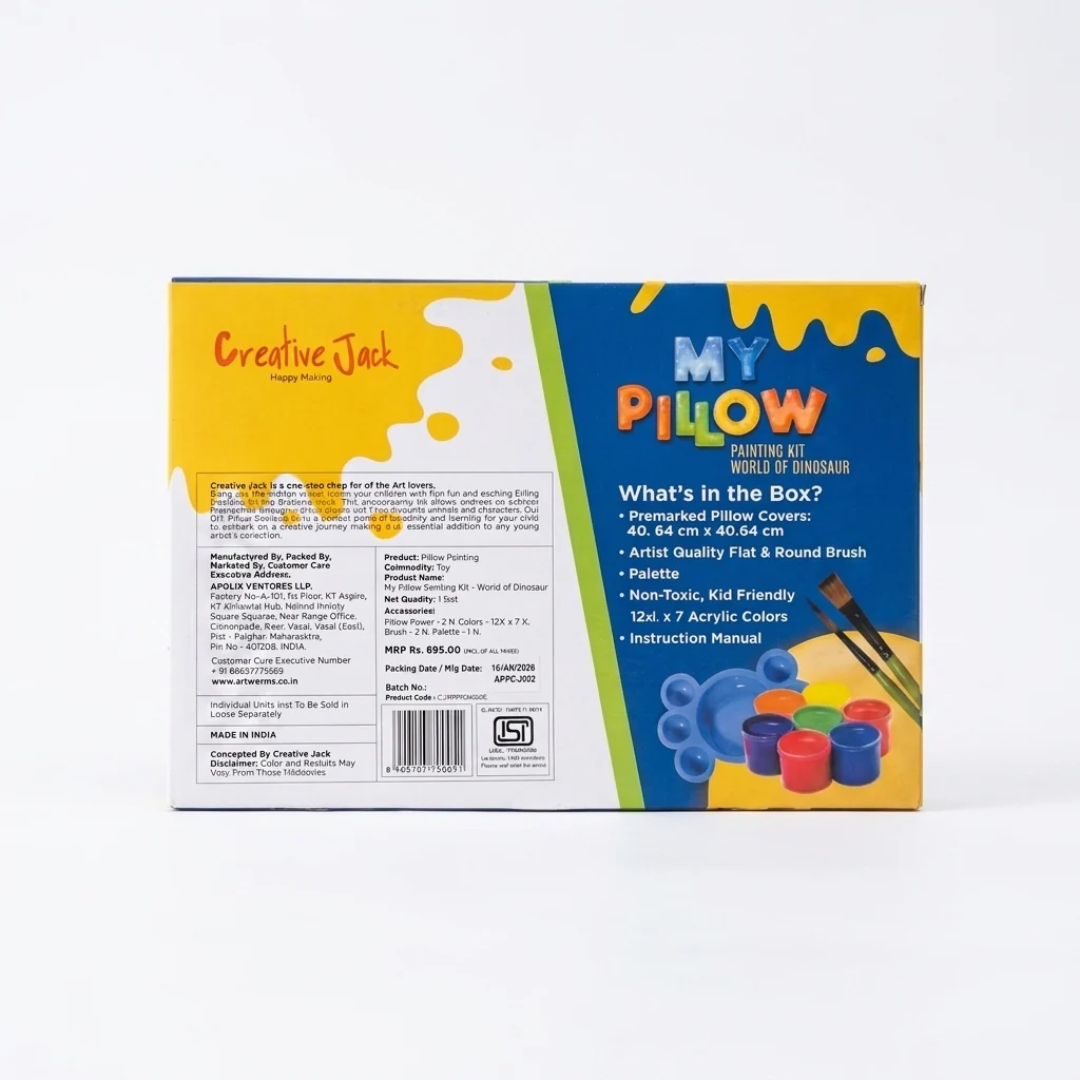 Creative Jack My Pillow Painting Kit
