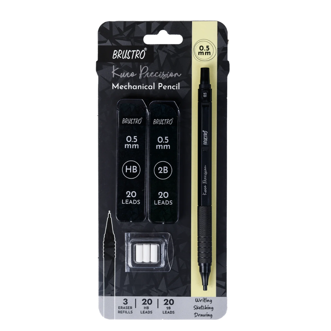Brustro Kuro Precision Mechanical Pencil Set