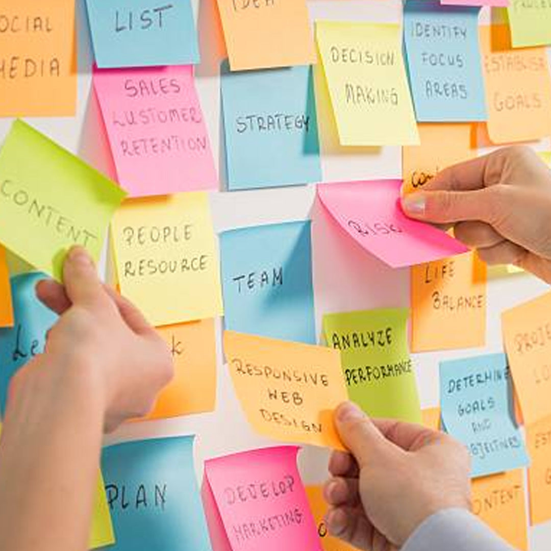 Hopax Neon Sticky Notes