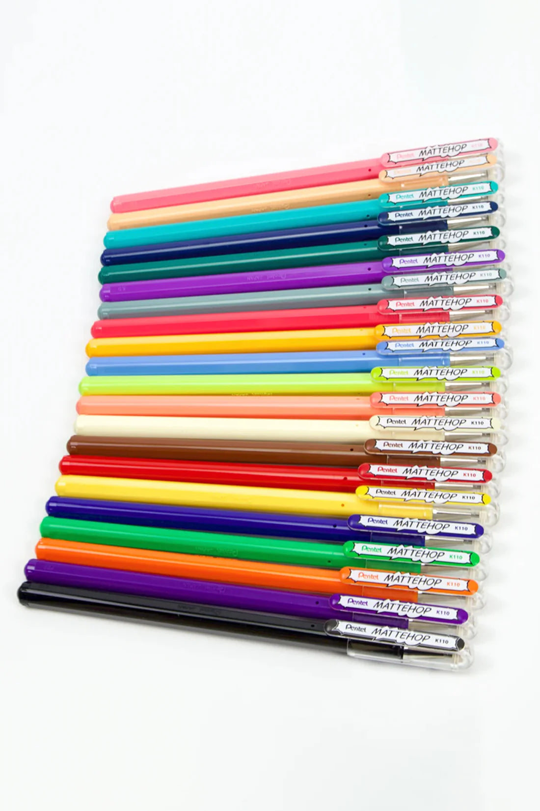 Pentel Hybrid Mattehop Gel Pen Set