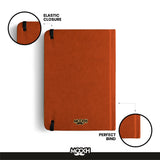 Mooch Diary Handcrafted  For Your Stories -A5 (khaki Paper)