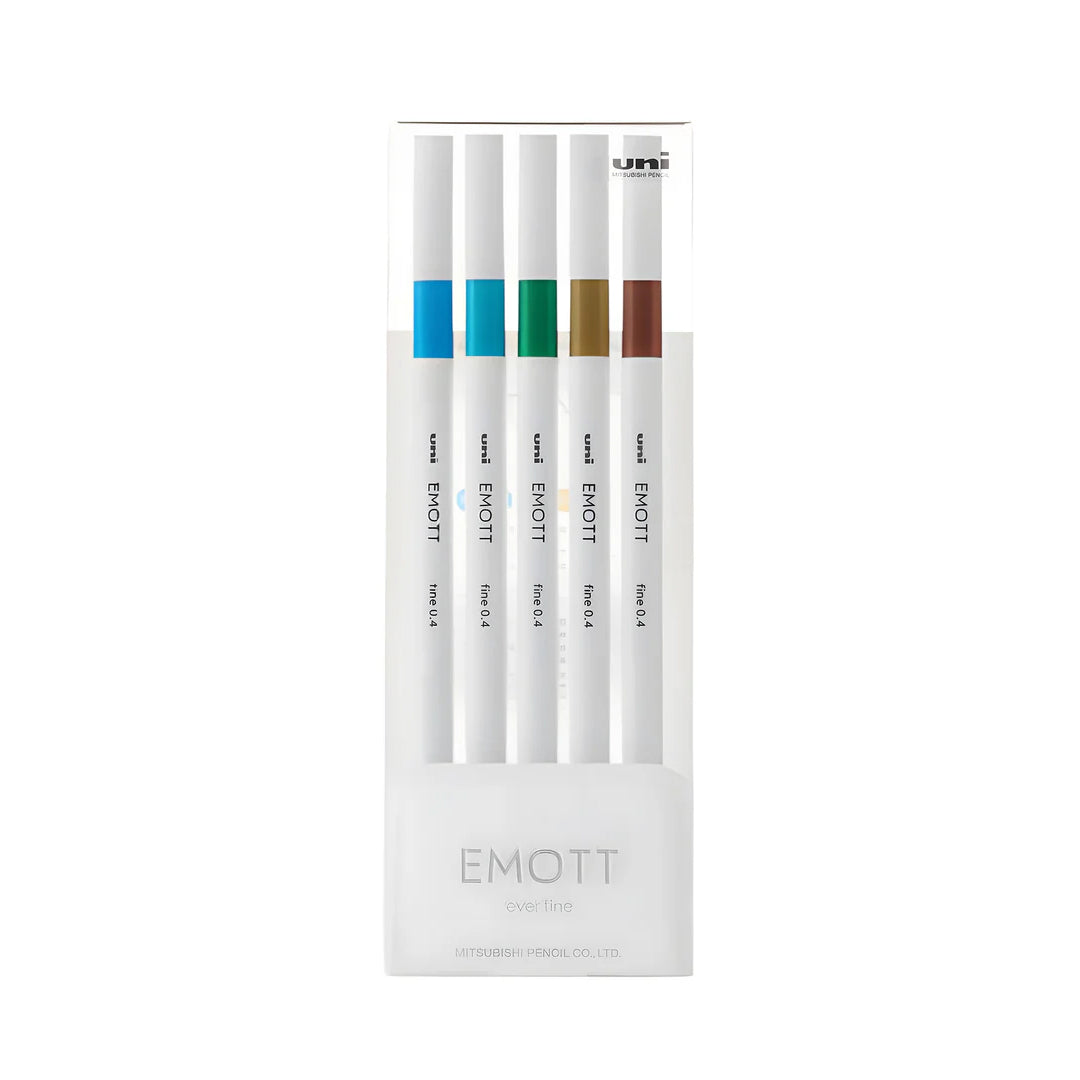 Uni Emott Pens 5-color set